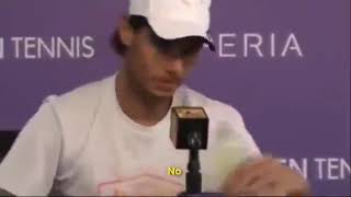 "Are you glad that Novak Djokovic exists?"  Rafael Nadal's honest answer 🤣