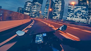 OSAKA NIGHT RIDE  Motorcycle POV | for Sleep and Ralaxation #gsxr150