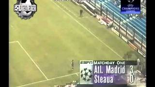 Atletico Madrid - Steaua Bucuresti 4-0 (96/97 CL)