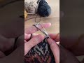 Stranded knitting with 3 colours