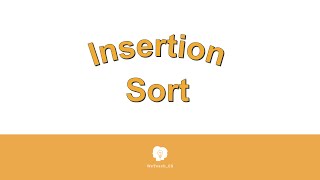 Insertion Sort Card Animation