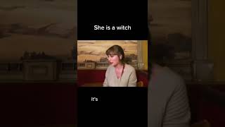 Taylor Talking Witchcraft 😵‍💫😧 #taylorswift #witchcraft #music #willow #short  #demons #christian