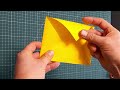 comment faire une enveloppe en origami avec colle pliage facile