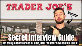 How to GET HIRED at Trader Joe’s
