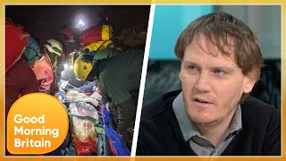 Caver Trapped For 54 Hours Underground In UK's Deepest Cave System Shares Harrowing Experience | GMB