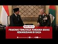 Prabowo Temui Raja Yordania Bahas Kemanusiaan Di Gaza