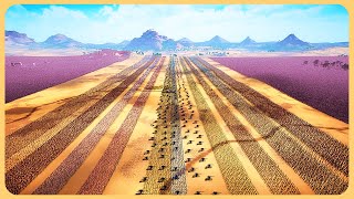 10 MILLION ZOMBIES vs Humanity ARMY - Ultimate Epic Battle Simulator 2 UEBS 2 (4K)