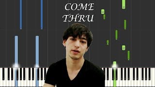 Joji - Come Thru (Piano Tutorial) [Synthesia]
