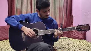 Jiya Dhadak Dhadak | Fingerstyle Guitar Cover | RE strings