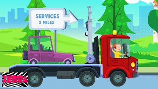Tow Truck Song | Vehicle Song For Babies | Nursery Rhymes and Kids Songs | Children Song