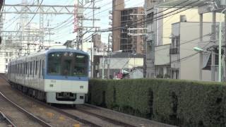 【阪神電鉄】5500系5511F%普通高速神戸行＠武庫川('12/09)