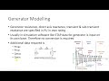 etap lecture series lecture 03 generator modeling and load modeling concepts in etap software