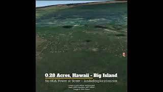 Land for Sale: Hawaii – Big Island, Naalehu – 0.28 Acre Lot, No HOA, Power at Property, Paved Road