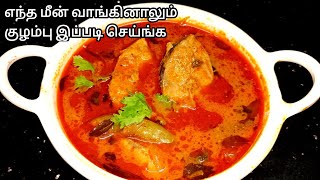 மணமணக்கும்  கிராமத்து அரச்சு வச்ச மீன் குழம்பு | Fish Kulambu | Meen Kulambu Recipe In Tamil