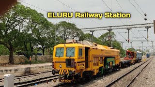 ELURU Railway Station (EE) - Train Journey - ASR Stadium Road, Eluru District, Andhra Pradesh, INDIA