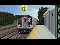 openbve virtual railfanning b d m q qb and qj trains at avenue j remastered