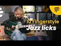 10 Easy Fingerstyle Jazz Licks - Arianna Powell | Pickup Music