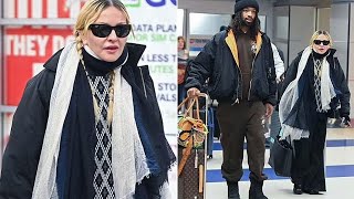 Madonna Sparks Engagement Rumors in NYC