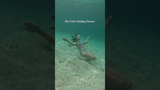 Color Grading Underwater Video