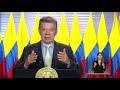 Alocución del Señor Presidente de la República Juan Manuel Santos - 16 de junio de 2018