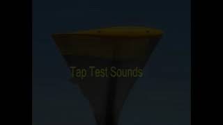 Teste das pás Robinson (tap test sounds)  M/R Blade