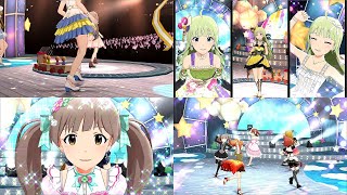 【ミリシタ】夢色トレイン【MV】４画面Ver