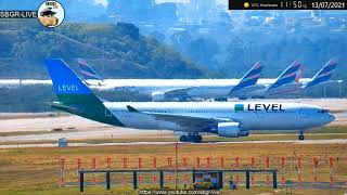 Raridade! - Decolagem do A330 da LEVEL em Guarulhos