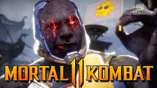 GERAS MAKES OPPONENT ANGRY! - Mortal Kombat 11: \