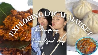 Exploring Kalimpong local market | Travel and food vlog | India 🇮🇳 | Twin sisters