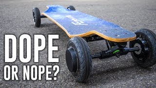 Is This $600 All Terrain Electric Skateboard Any Good? | AE Board TEST RIDE