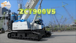 Zoomlion ZCT900V532 90T Telescopic Crawler Crane by Nationwide Machinery Group