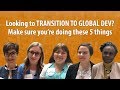 Recruiter insights: here's how to transition into global development