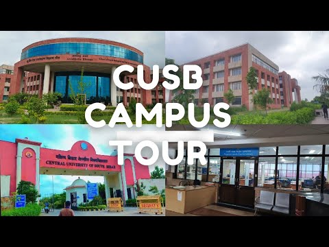 Central University Of South Bihar Campus Tour Cusb Central Library