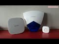HIKVISION WIRELESS ALARM PANEL KIT + PANIC BUTTON