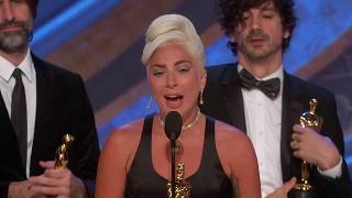 "Shallow" from "A Star Is Born" wins Best Original Song | Lady Gaga | 91st Oscars (2019)