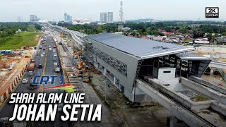 LRT3 Johan Setia, Klang (Shah Alam Line Station SA26) | Depot LRT3 Johan Setia, Jalan Klang-Banting