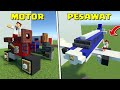 BUILD BATTLE MEMBUAT PESAWAT DAN MOTOR DI MCPE