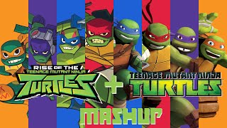 Teenage Mutant Ninja Turtles 2012 + ROTTMNT Mashup