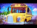 Wheels on the Bus | Sing-Along with Fun Animations