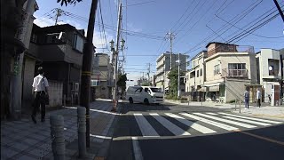 【自転車車載】梅島３丁目付近〜足立区島根(2017/07/14)