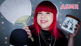 ASMR SUOMI ✨ Testaillaan uusia esineitä ja ääniä! ✨ Kuiskauksia, naputtelua, rapsuttelua