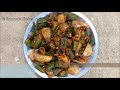 restaurant style bhindi do pyaaza just in 20 mins okra onion curry sumana s kitchen