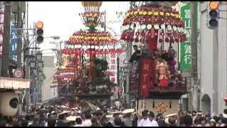 日本 富山県 祭り：高岡御車山祭