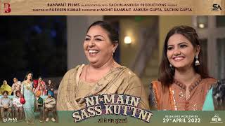 ਨੀ ਮੈਂ ਸੱਸ ਕੁੱਟਣੀ | Ni Main Sass Kuttni | Making | Punjabi Comedy Movie | Releasing 29th April
