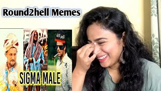 ROUND2HELL Comedy Memes Funny | R2h | CARLO | Reaction By Aafreen Shaikh