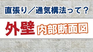 外壁の構造を断面図で解説！【街の外壁塗装やさん】