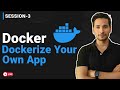 Dockerize Node JS, React & Mongo App | Docker Compose
