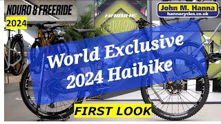 Haibike Nduro 8 2024 FIRST LOOK specs and close up look from John M Hanna Cycle Northern Ireland