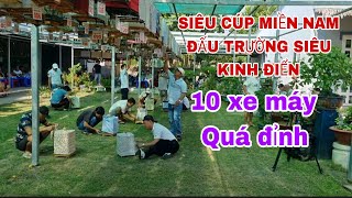 HỘI THI CHIM HÚT MẬT 5MAU SIÊU CÚP MIỀN NAM 10 XE MÁY GIẢI ĐẤU QUÁ THÀNH CÔNG VÀ ĐẲNG CẤP