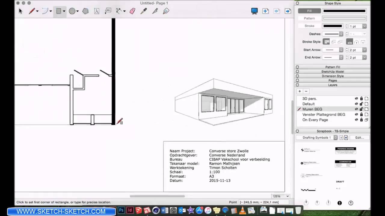 Sketchup Pro Tutorial - How To Use Layout Sketchup - YouTube